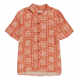 Camisa Rhythm: Stamp Ss Shirt (Spice)