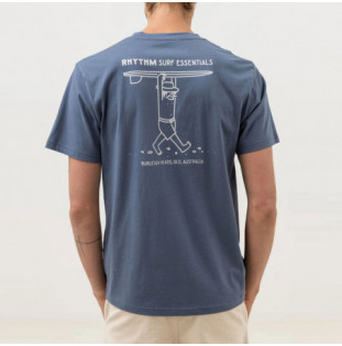 Camiseta Rhythm: Wanderer Ss T-Shirt (Slate)