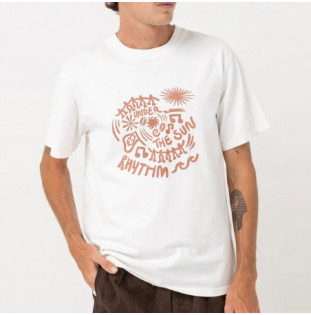 Camiseta Rhythm: Vintage SS T-Shirt (Vintage White)