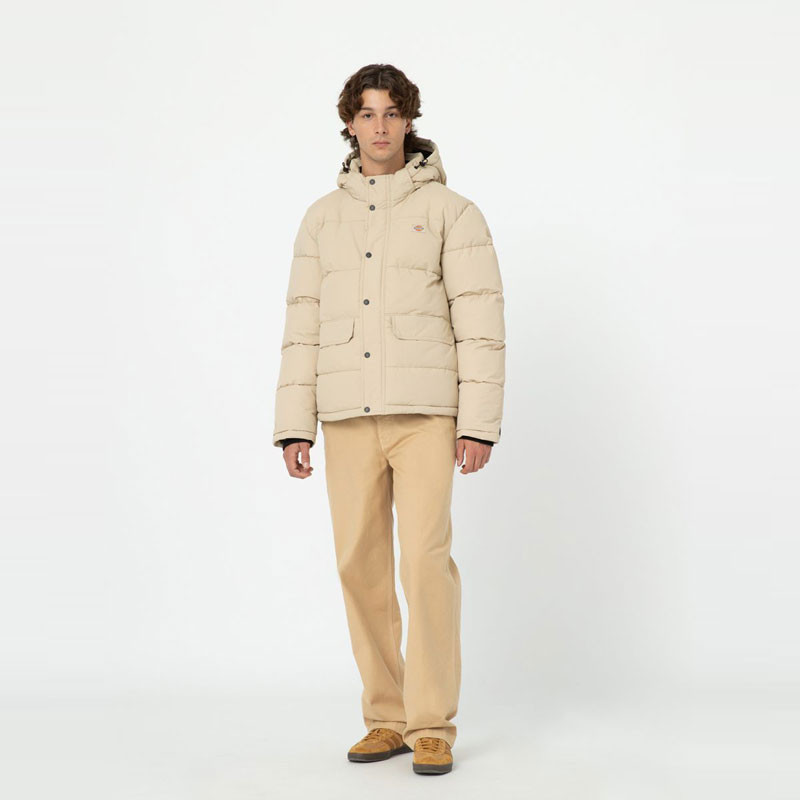 Chaqueta Dickies: Glacier View Puffer (Irish Cream)