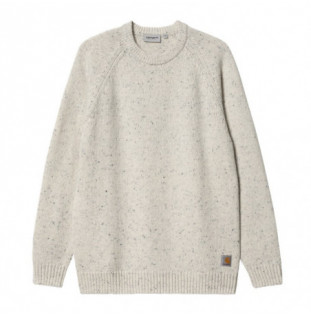 Jersey Carhartt WIP: Anglistic Sweater (Speckled Salt)