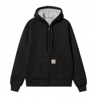 Chaqueta Carhartt WIP: Car Lux Hooded Jacket (Black Grey)