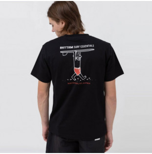 Camiseta Rhythm: Wanderer SS T-Shirt (Black)