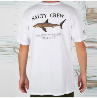 Camiseta Salty Crew: Bruce Premium S/S Tee (White)