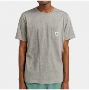 Camiseta Element: Basic Pkt Lbl (Grey Heather)