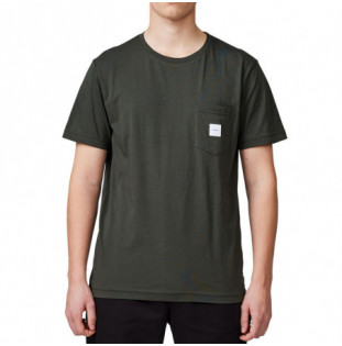 Camiseta Makia: Square Pocket T-shirt (Dark Green)