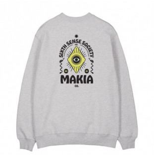 Sudadera Makia: Sixth Sweatshirt (Light Grey)