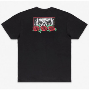 Camiseta Santa Cruz: Dressen Roses Ever-Slick T-Shirt (Black)