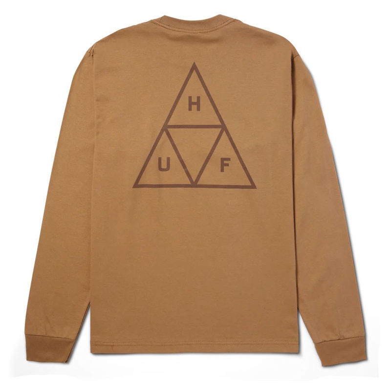 Camiseta HUF: Huf Set TT LS Tee (Camel)