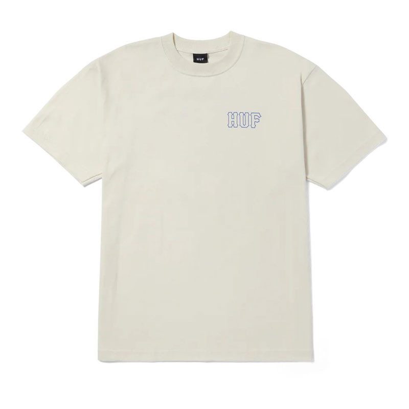 Camiseta HUF: Huf Set H SS Tee (Bone)
