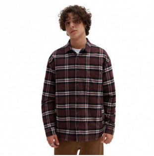 Camisa Vans: Kesler LS Woven (Fudge Lavender)