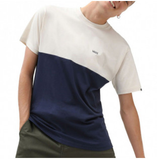 Camiseta Vans: MN Colorblock Tee (Dress Blues Antiqu Wht)
