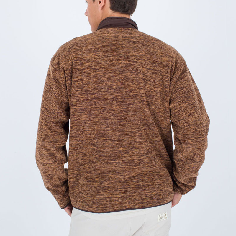 Chaqueta Hurley: Woodland Burrito Zip (Earthstone)