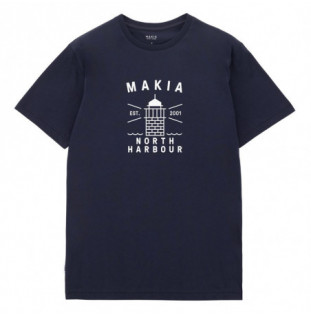 Camiseta Makia: Tankar T-shirt (Dark Navy)