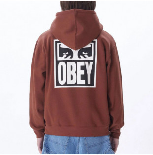 Sudadera Obey: Obey Eyes Icon Hood (Sepia)