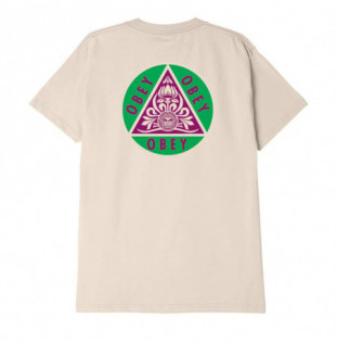 Camiseta Obey: Obey Pyramid (Cream)