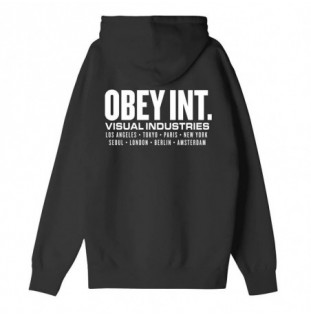 Sudadera Obey: Obey Int Visual Industries (Black)
