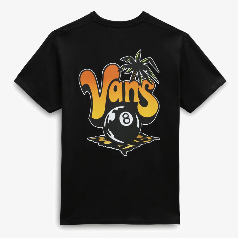 Camiseta Vans: Paradise Vans Palm SS T (Black)