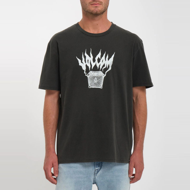 Camiseta Volcom: Amplified Stone Pw SSt (Black)