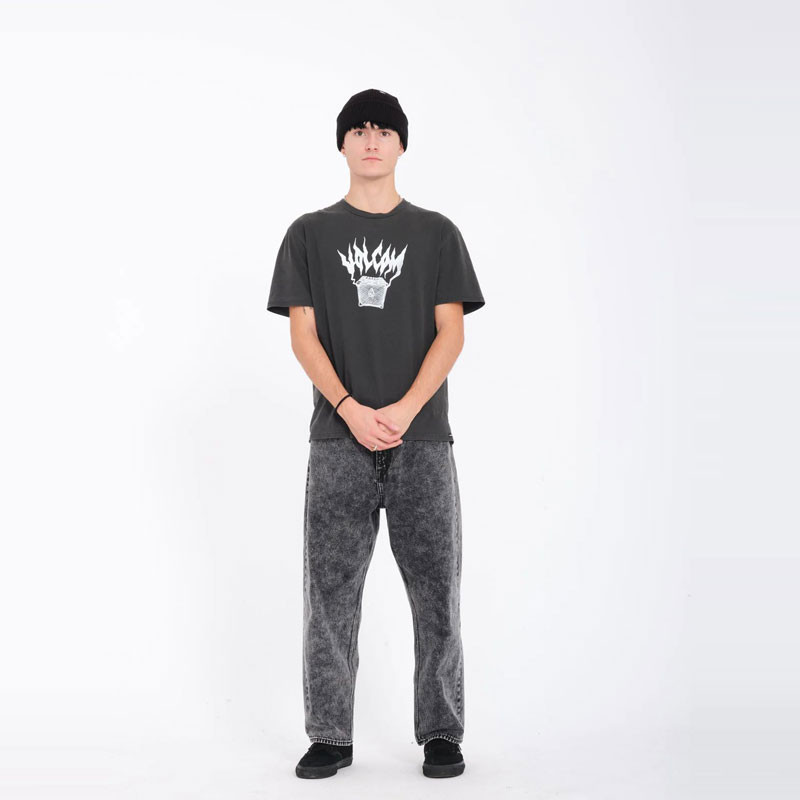 Camiseta Volcom: Amplified Stone Pw SSt (Black)