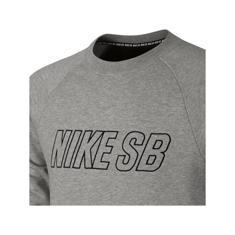 Sudadera outlet Nike Everett Reveal DARK GREY HEATHER BLACK | Atlas Stoked