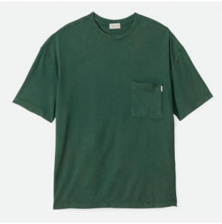 Camiseta Brixton: Carefree Oversized Bf Pocket T (Pine Ndl)