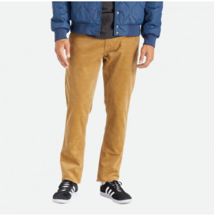 Pantalón Brixton: Choice Chino Regular Pant (Khaki Cord)