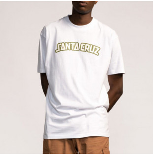 Camiseta Santa Cruz: Arch Strip T-Shirt (White)