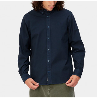 Camisa Carhartt WIP: LS Bolton Shirt (Blue)