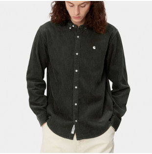Camisa Carhartt WIP: LS Madison Cord Shirt (Plant Wax)