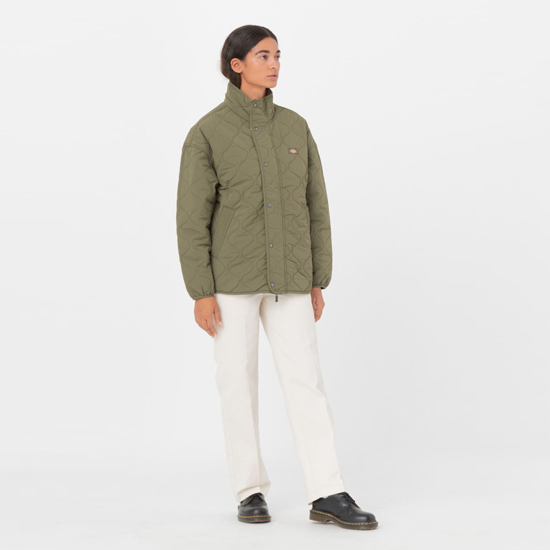 Chaqueta Dickies: Thorsby Jacket W (Military Gr)