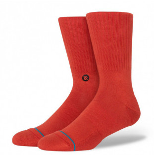Calcetines Stance: Icon (Dark Red)