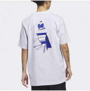 Camiseta Adidas: Hjones SS Tee 1 (Lgreyh Multco)