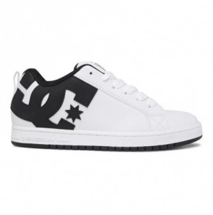Zapatillas DC Shoes: Court Graffik (White Black Black)