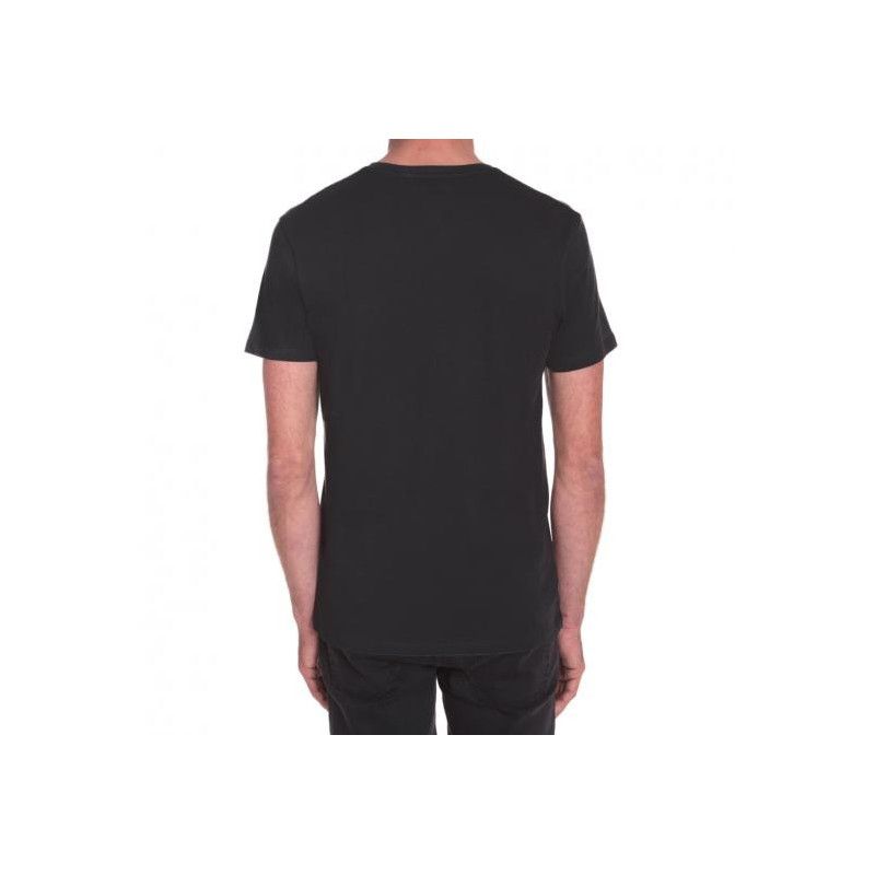 Camiseta Volcom: CANVAS STONE BSC SS (BLK)