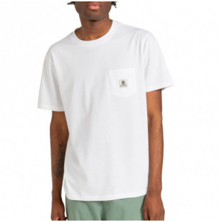 Camiseta Element: Basic Pocket Label (Optic White)