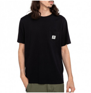 Camiseta Element: Basic Pocket Label (Flint Black)