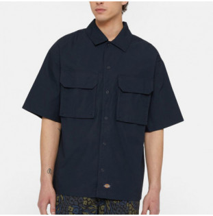 Camisa Dickies: Fishersville Shirt (Dark Navy)