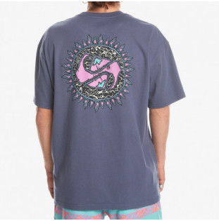 Camiseta Quiksilver: Spin Cycle Ss (Crown Blue Solid)