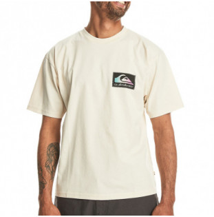 Camiseta Quiksilver: Back Flash (Birch Solid)