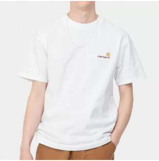Camiseta Carhartt WIP: SS American Script T-Shirt (White)