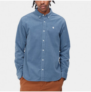 Camisa Carhartt WIP: LS Madison Fine Cord Shirt (Sorrent Wax)