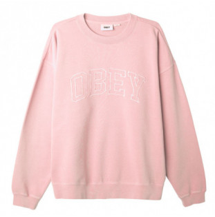 Sudadera Obey: Pigment Coll Extra Heavy (Pg Shell Pink)