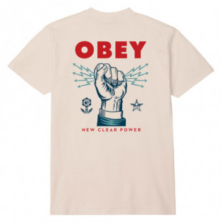 Camiseta Obey: Obey New Clear Power (Cream)
