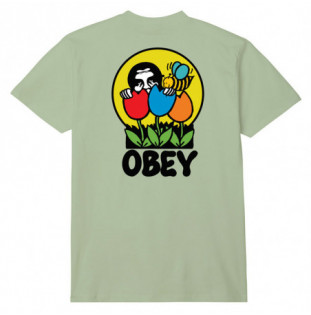 Camiseta Obey: Obey Was Here (Cucumber)