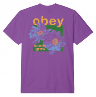 Camiseta Obey: Obey Seeds Grow (Dewberry)