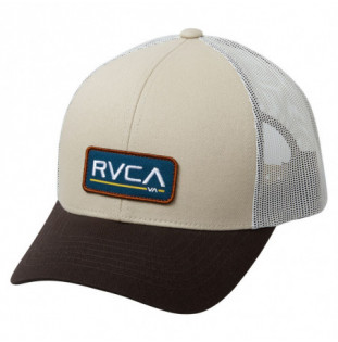 Gorra RVCA: Ticket Trucker Hats (Dark Khaki)