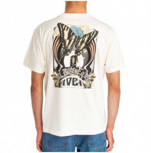 Camiseta RVCA: Fly High Tees (Antique White)