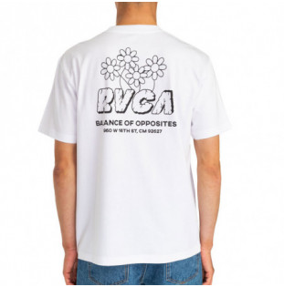 Camiseta RVCA: Gardener Tees (White)
