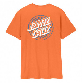 Camiseta Santa Cruz: Breaker Check Opus Dot T-Shirt (Apricot)